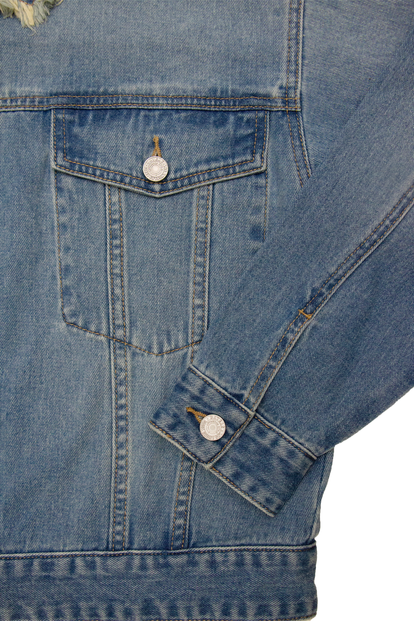 DENIM JACKETS BYJ9073 (DJFWR004) MEDIUM BLUE