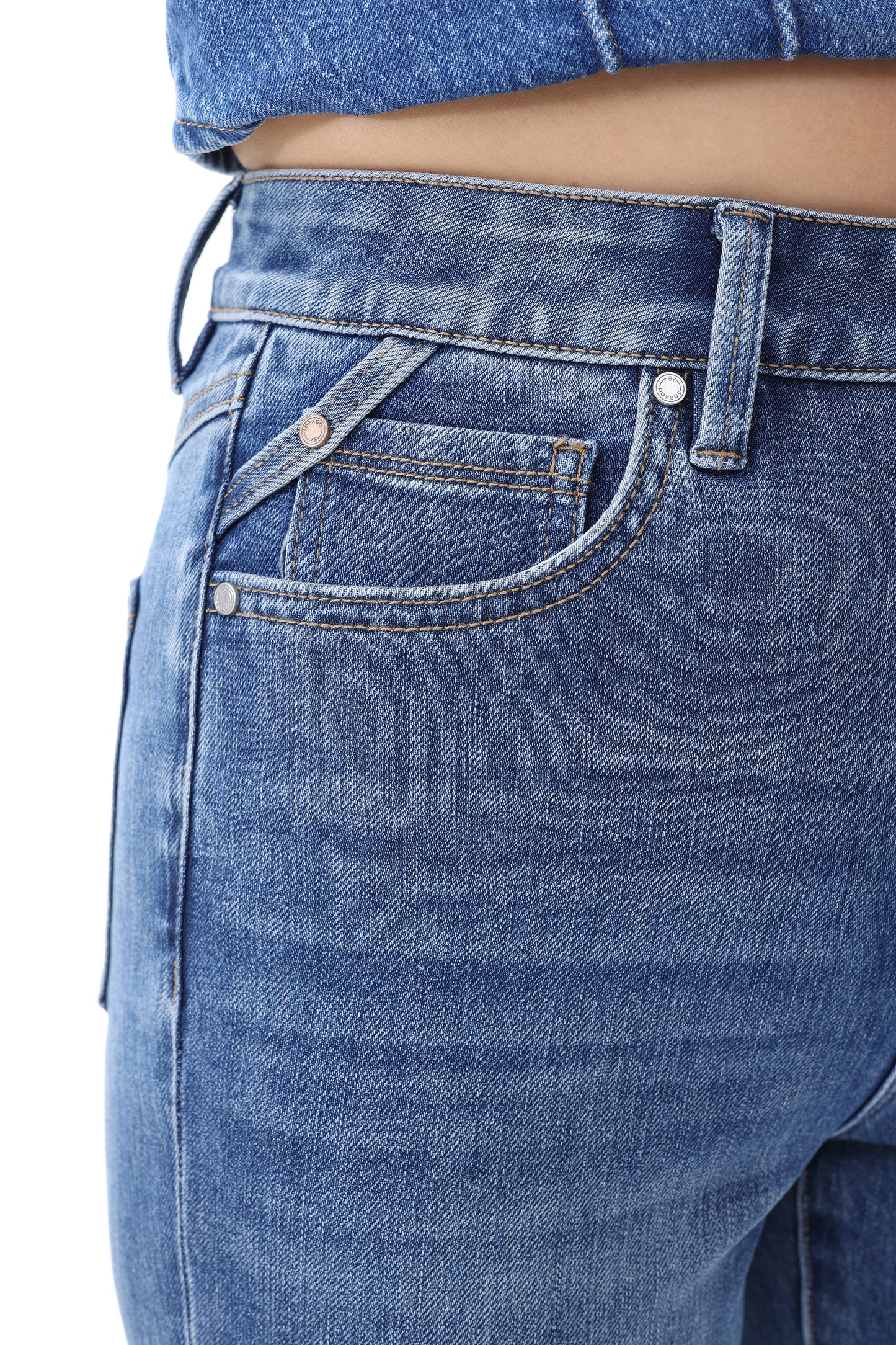 LOS ANGELES ULTRA HIGH RISE BOOTCUT FULL JEANS  BYF1247