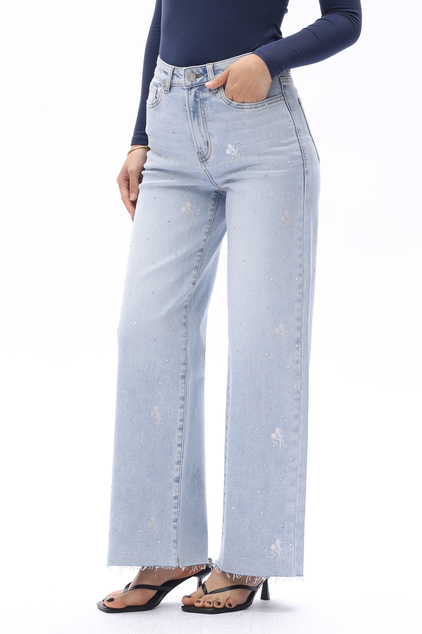 PLUS HIGH RISE WIDE LEG