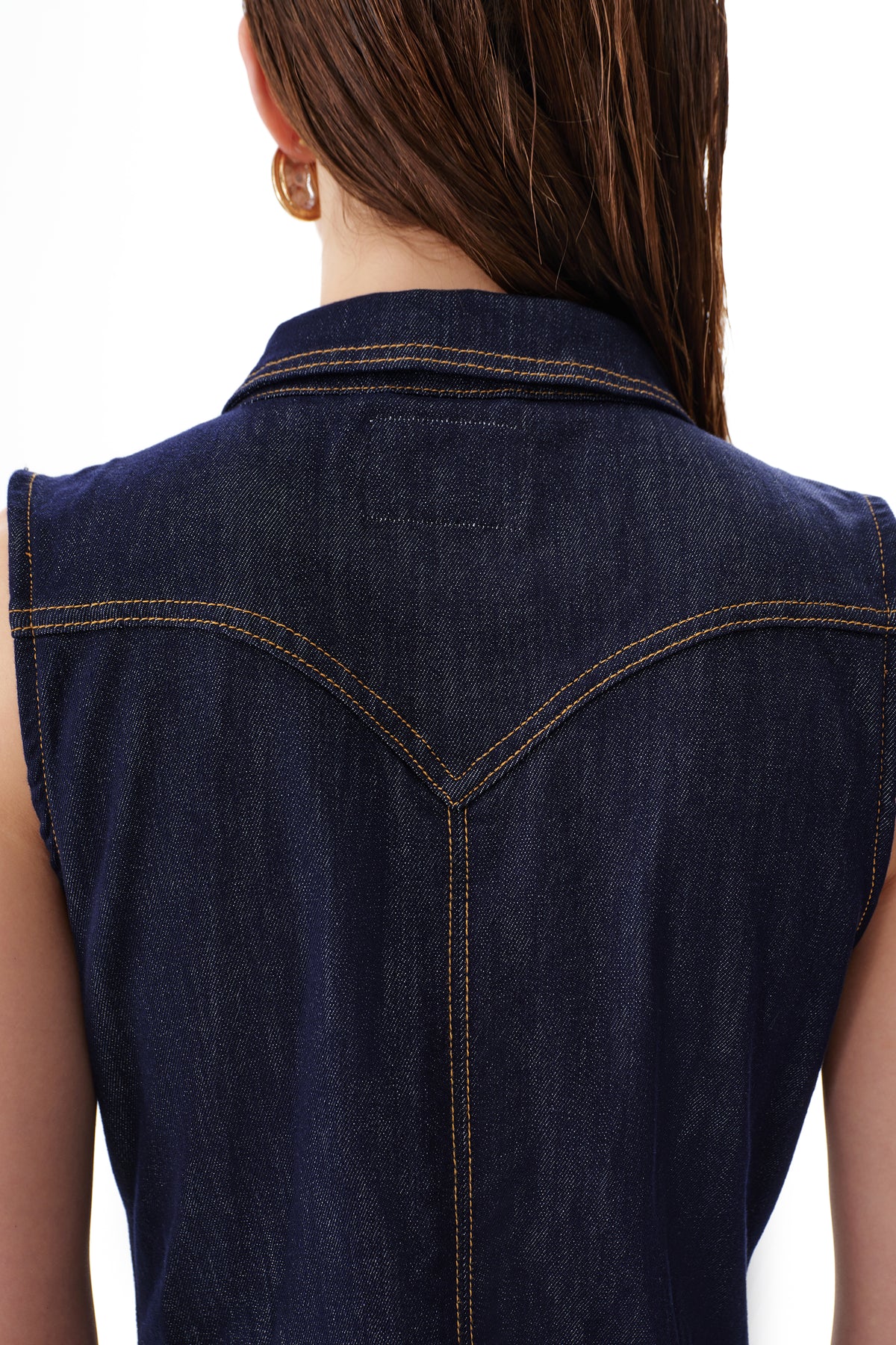 JULIA CARDIGAN DENIM DRESS