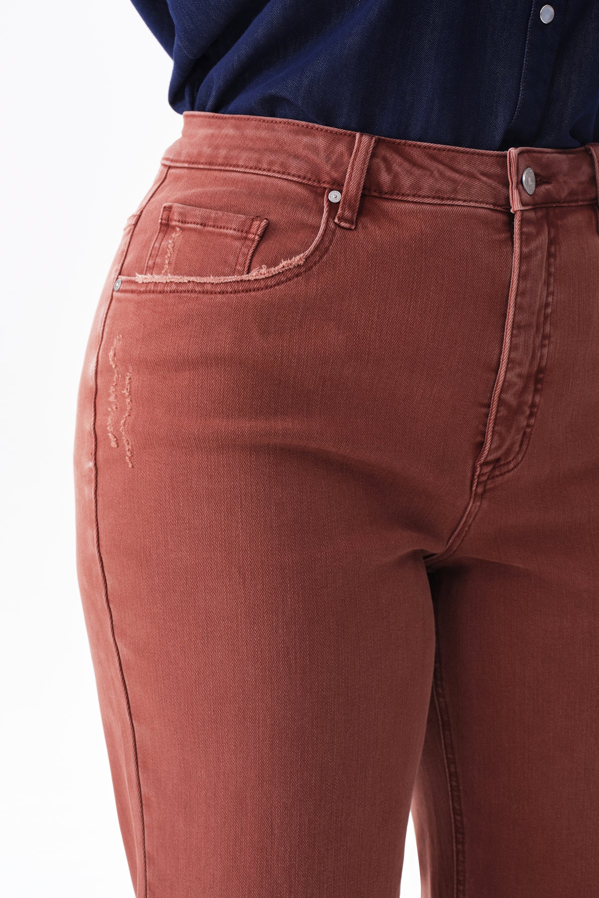 HIGH RISE WIDE LEG (CAPPUCCINO) BYW8015-P