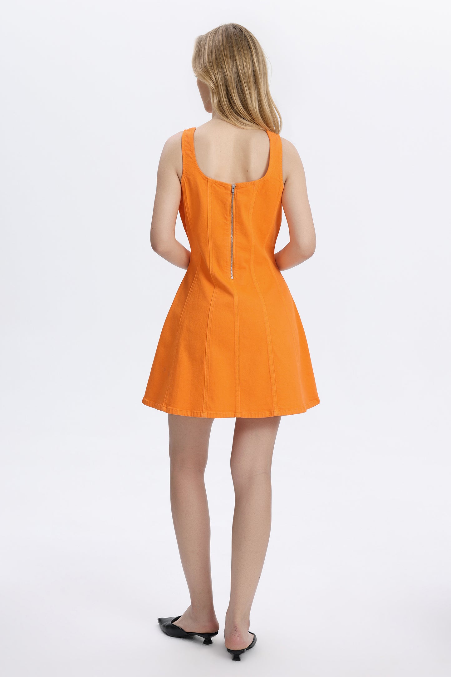 VICTORY DRESS BYK7094 ORANGE