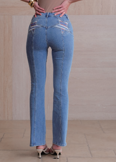 LOS ANGELES HIGH RISE BOOTCUT FULL JEANS BYF1251