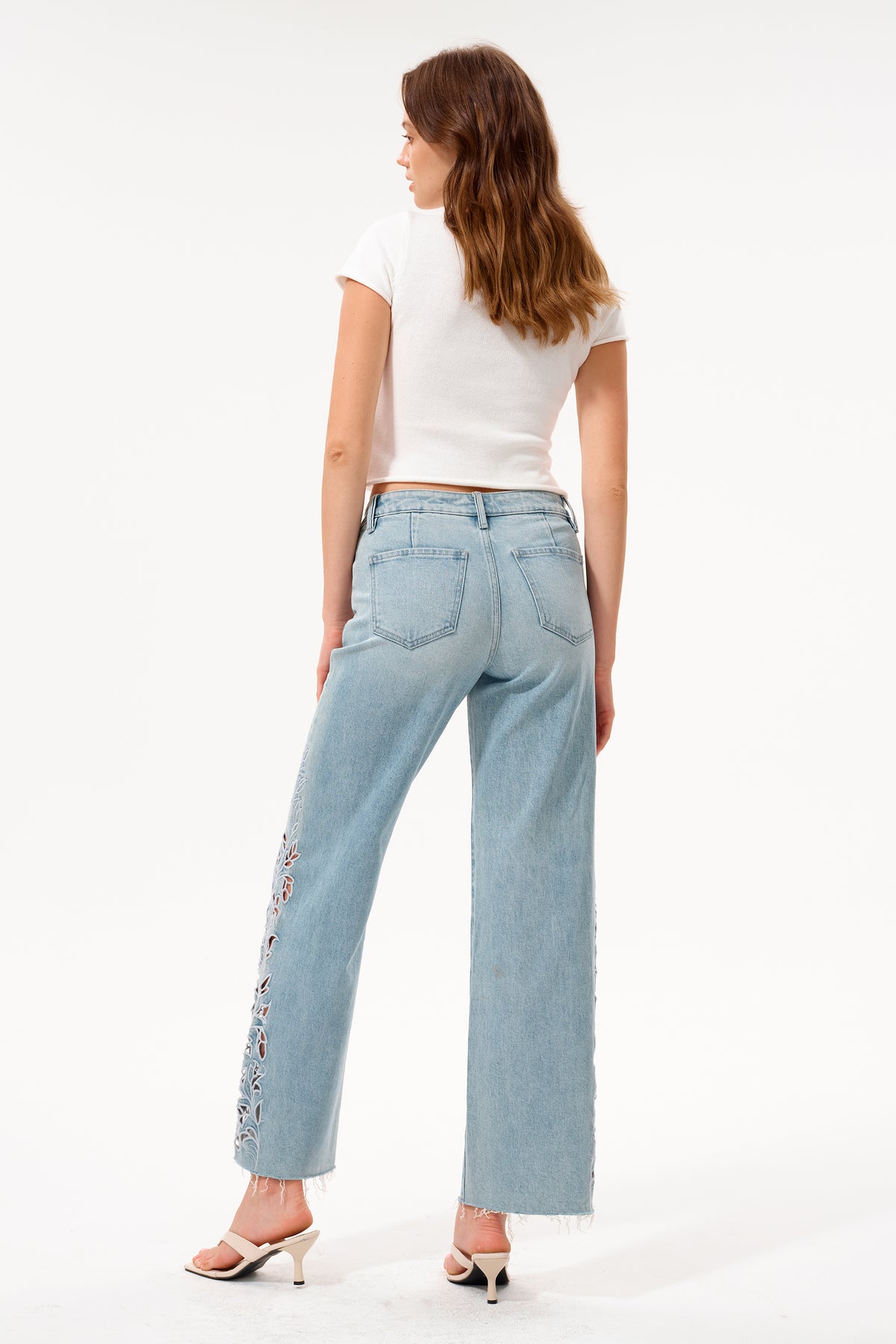 FLORA MID RISE STRAIGHT