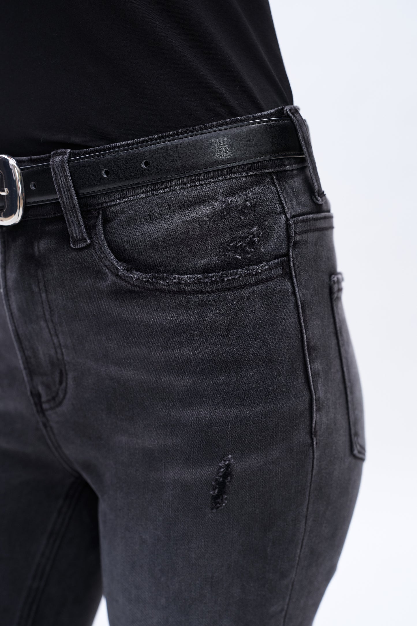 HIGH RISE CROP FLARE