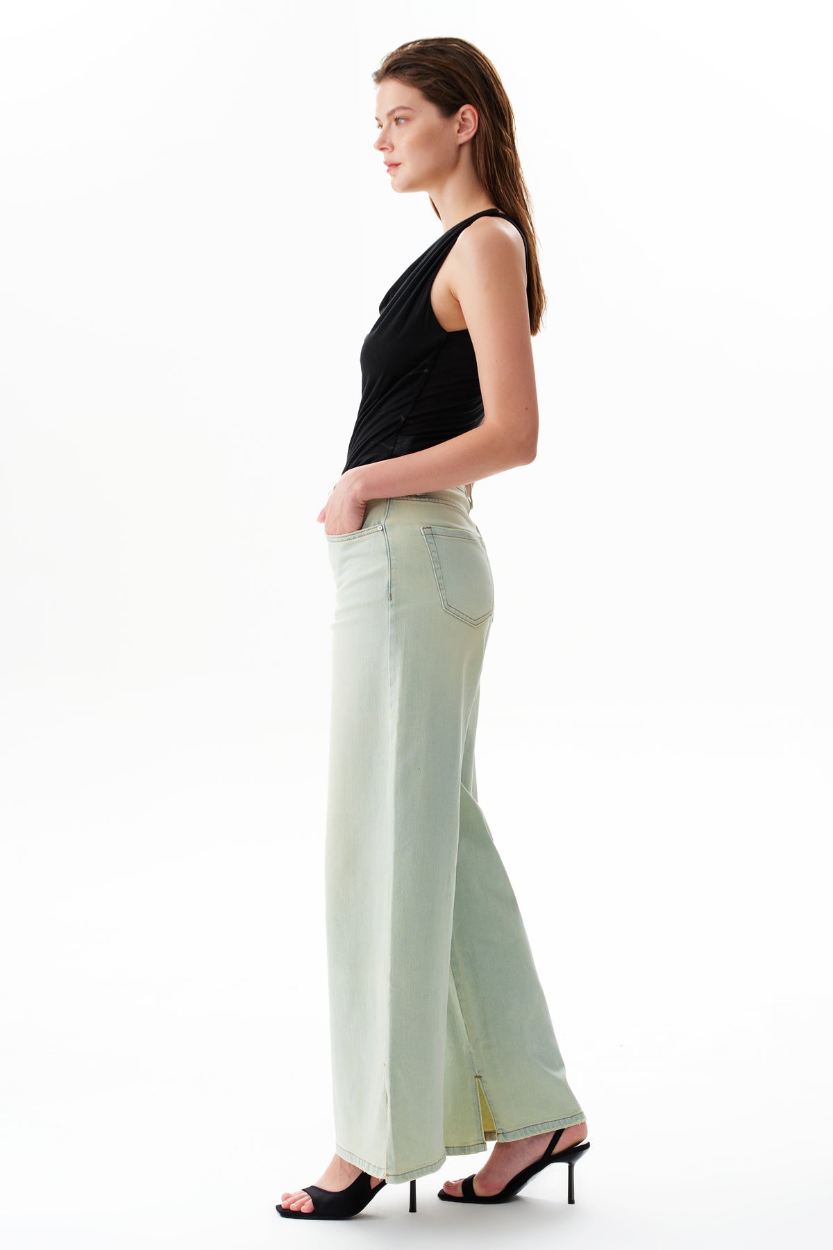 ZEPHYRINE HIGH RISE WIDE LEG