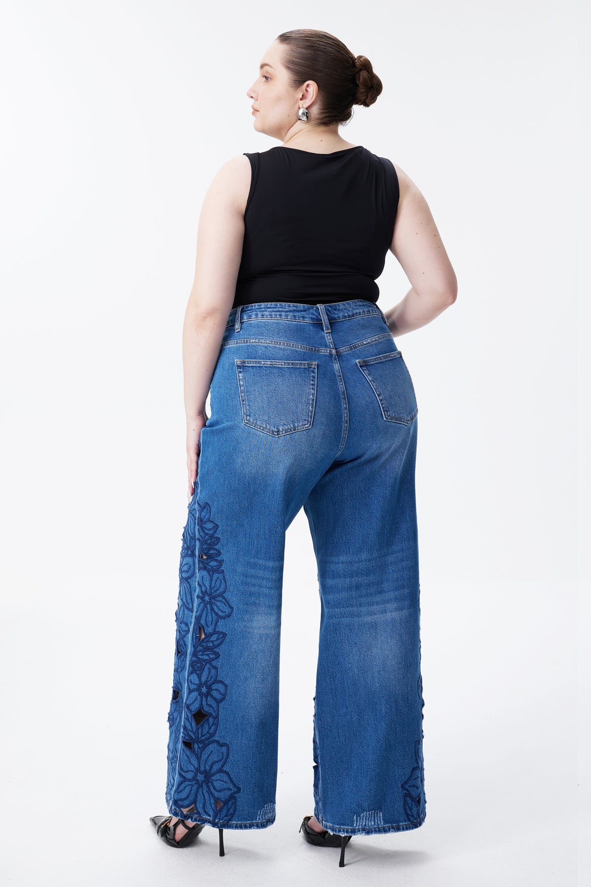 PLUS HIGH RISE WIDE LEG