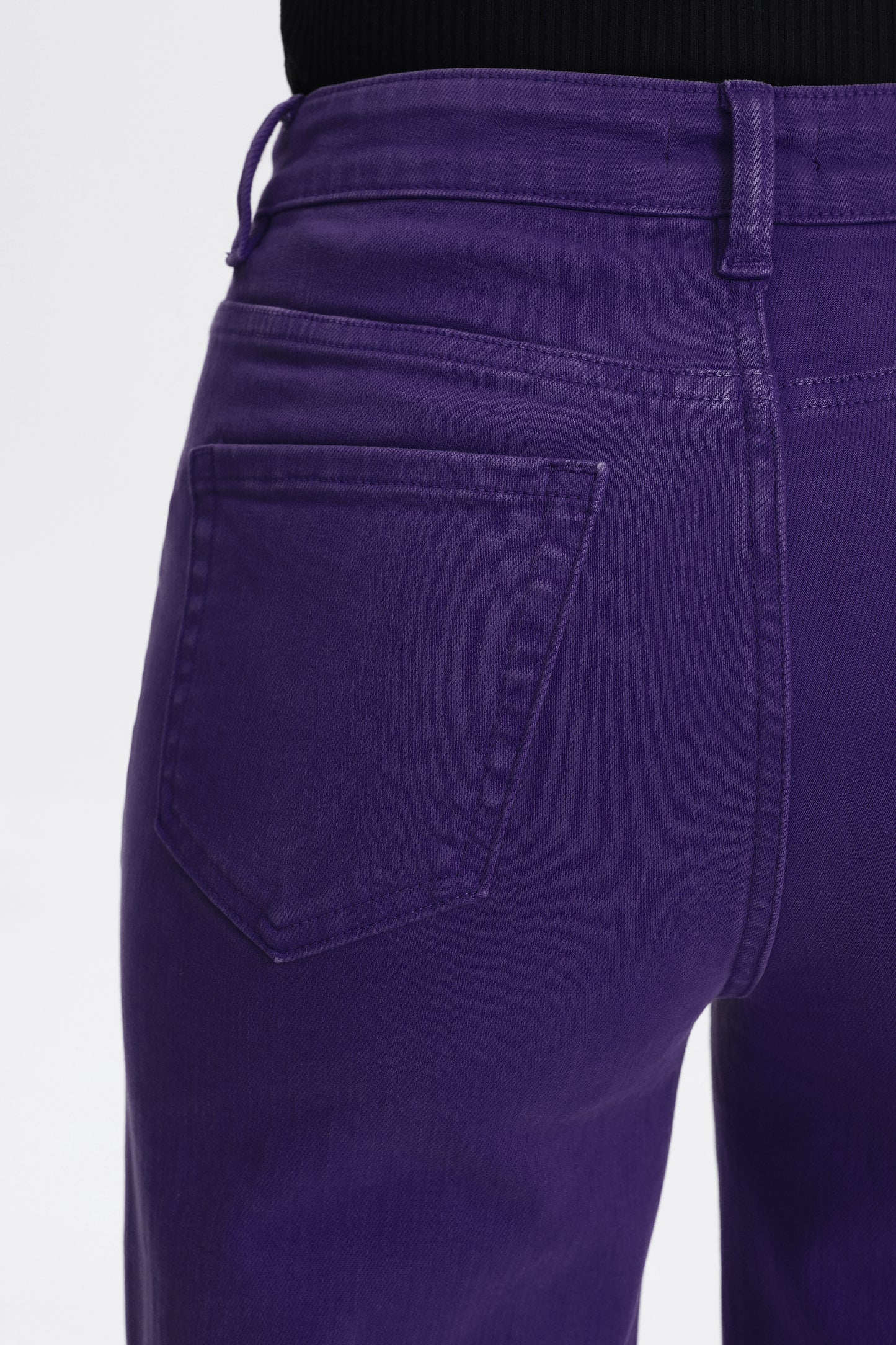 HIGH RISE WIDE LEG BYW8015 PURPLE