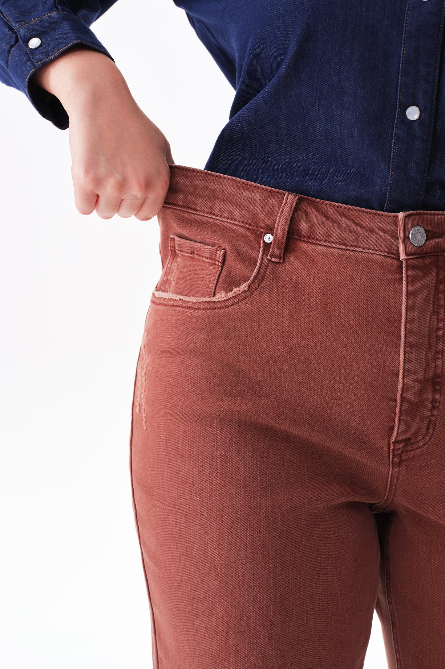 HIGH RISE WIDE LEG (CAPPUCCINO) BYW8015-P