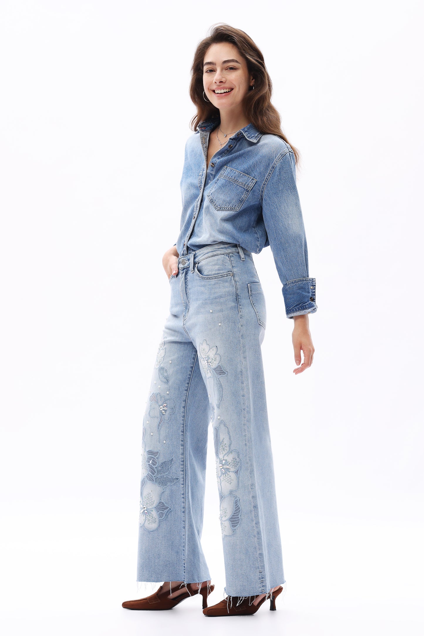 HIGH RISE WIDE LEG