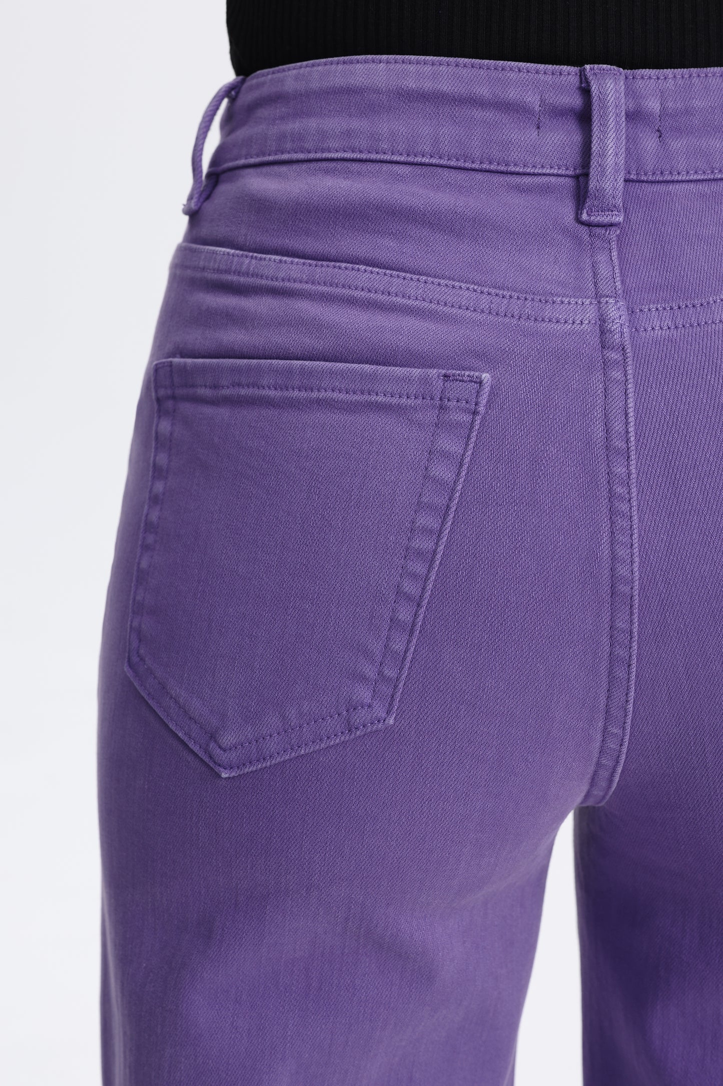 HIGH RISE WIDE LEG BYW8015 PURPLE