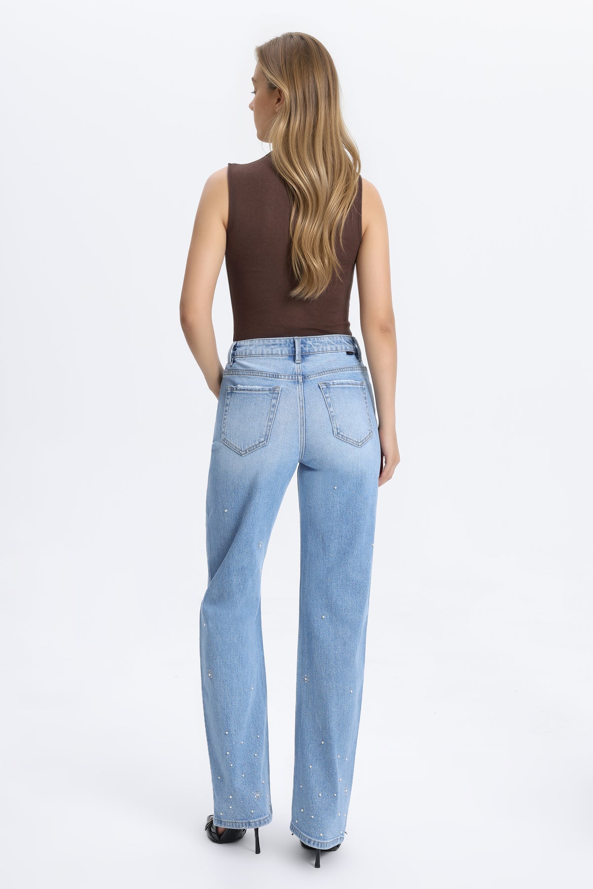TOKYO MID RISE BABY BARREL JEANS BYOX072 PEARL ECHO