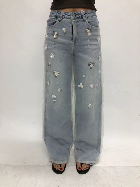 HONG KONG HIGH RISE STRAIGHT TALL JEANS BYT5368
