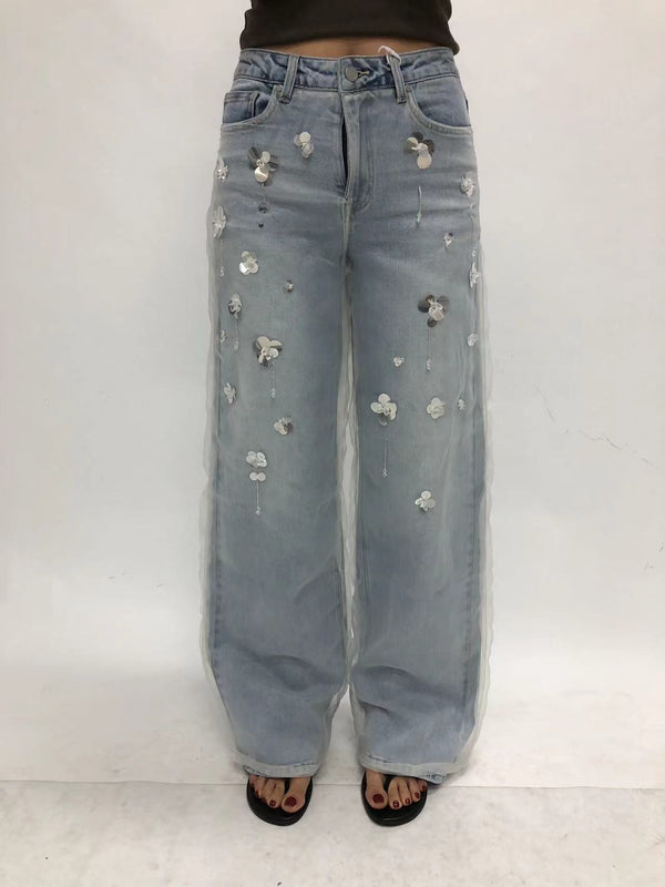 HONG KONG HIGH RISE STRAIGHT TALL JEANS BYT5368