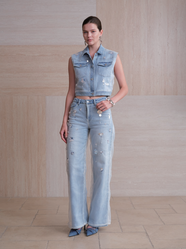 HONG KONG HIGH RISE STRAIGHT TALL JEANS BYT5368