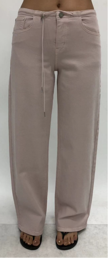 NEW YORK MID RISE WIDE LEG FULL PANTS BYW8433