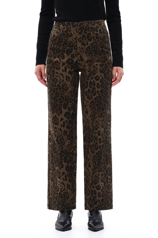 HIGH RISE RELAXED STRAIGHT PANTS