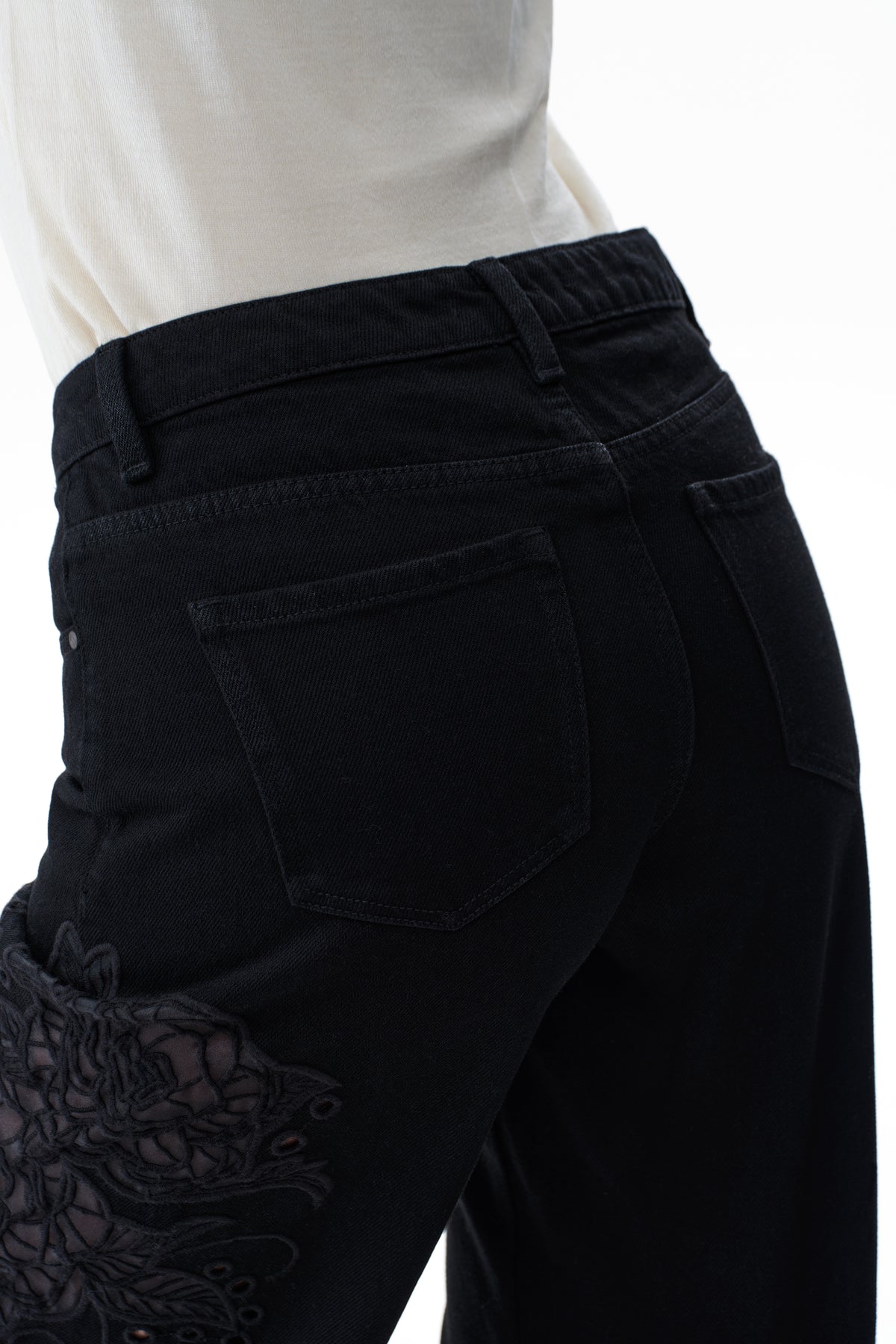 FLORA LOW RISE WIDE LEG