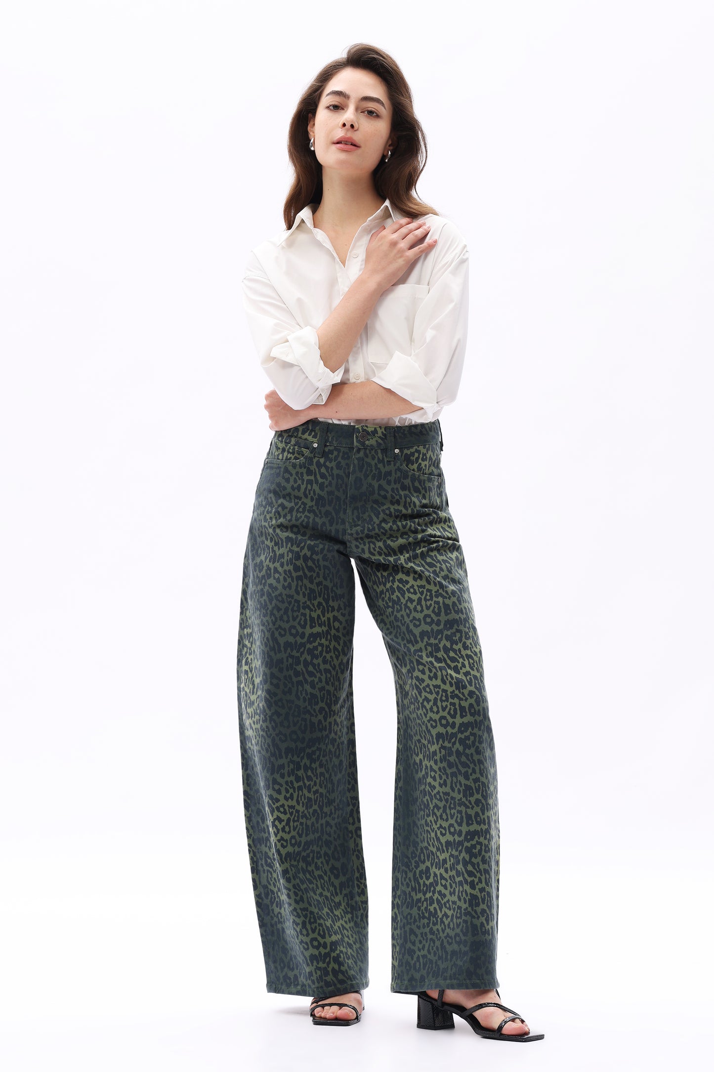 HIGH RISE BARREL LEG