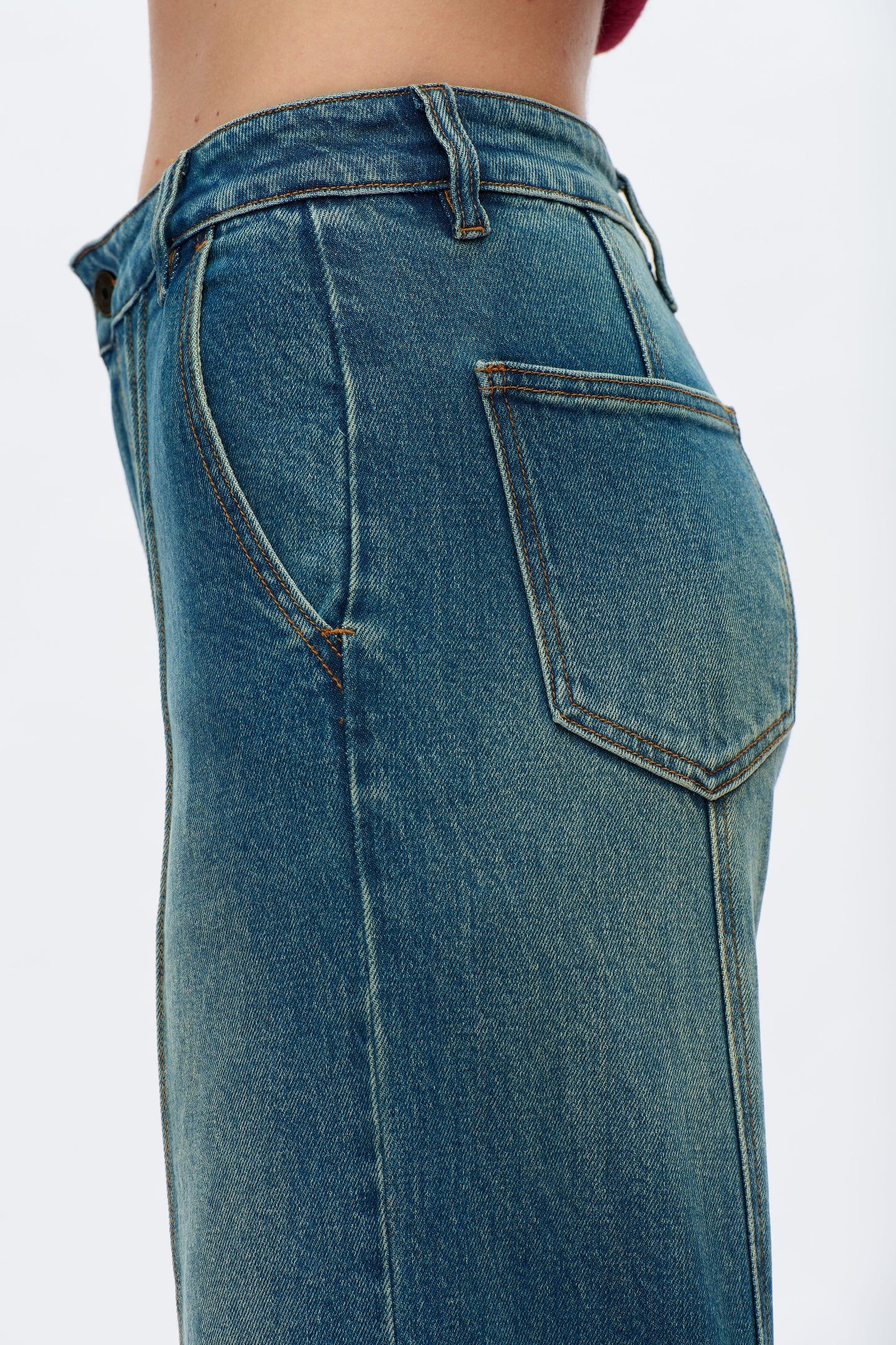 JEREMY MID RISE WIDE LEG