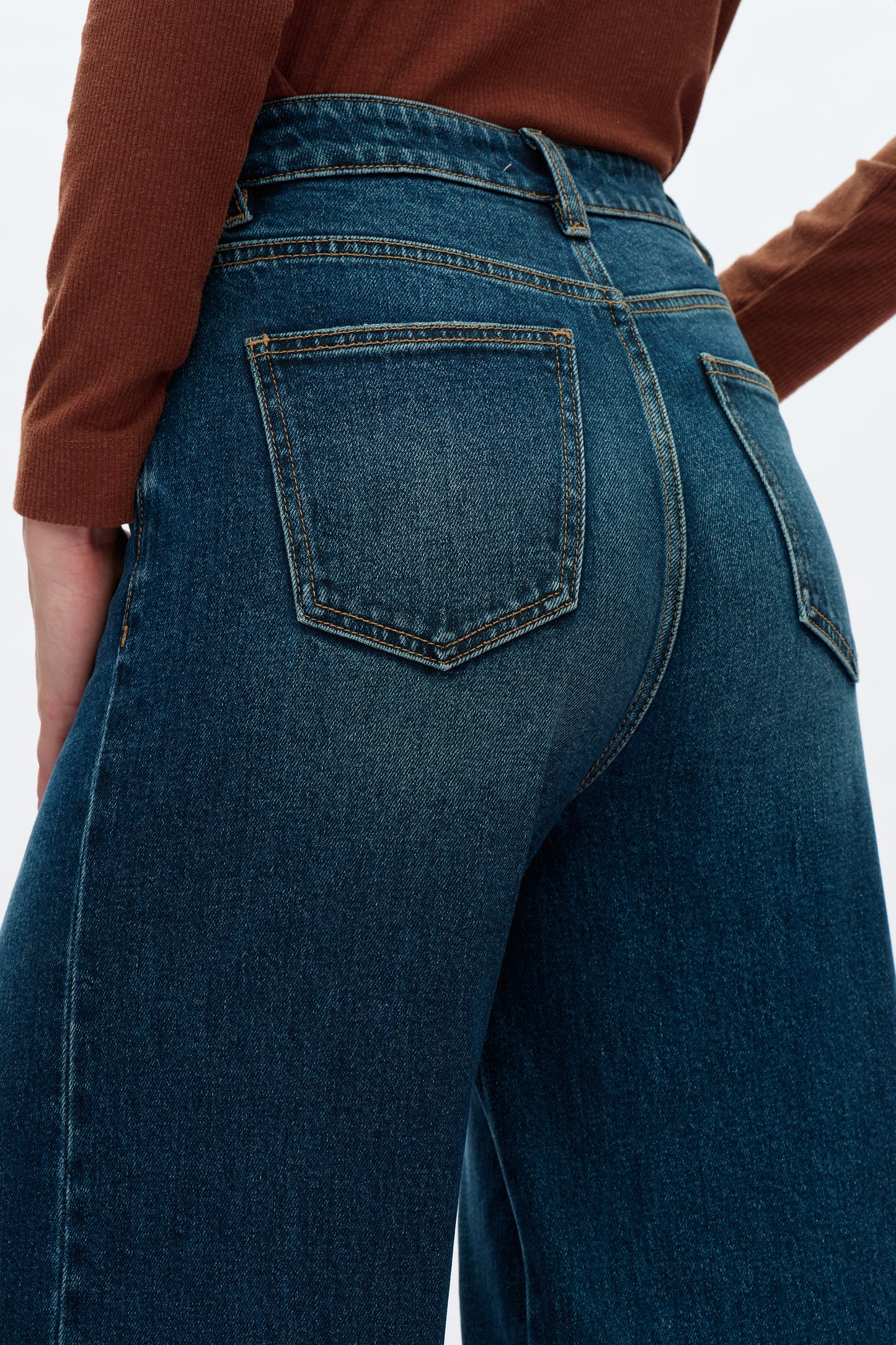 MID RISE WIDE LEG