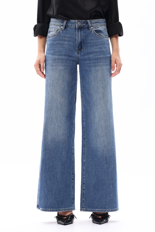MID RISE WIDE LEG