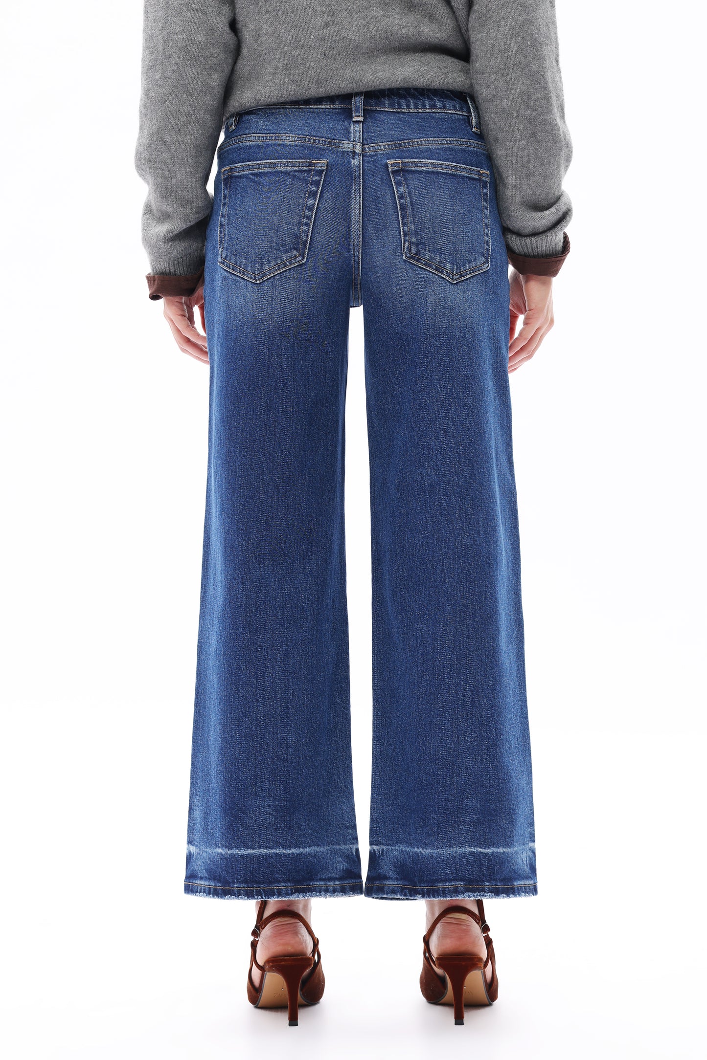LOW RISE WIDE LEG ANKLE