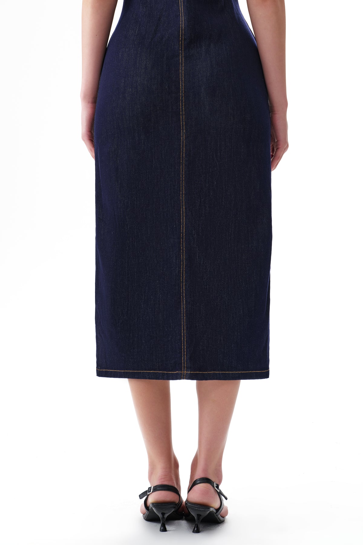 JULIA CARDIGAN DENIM DRESS
