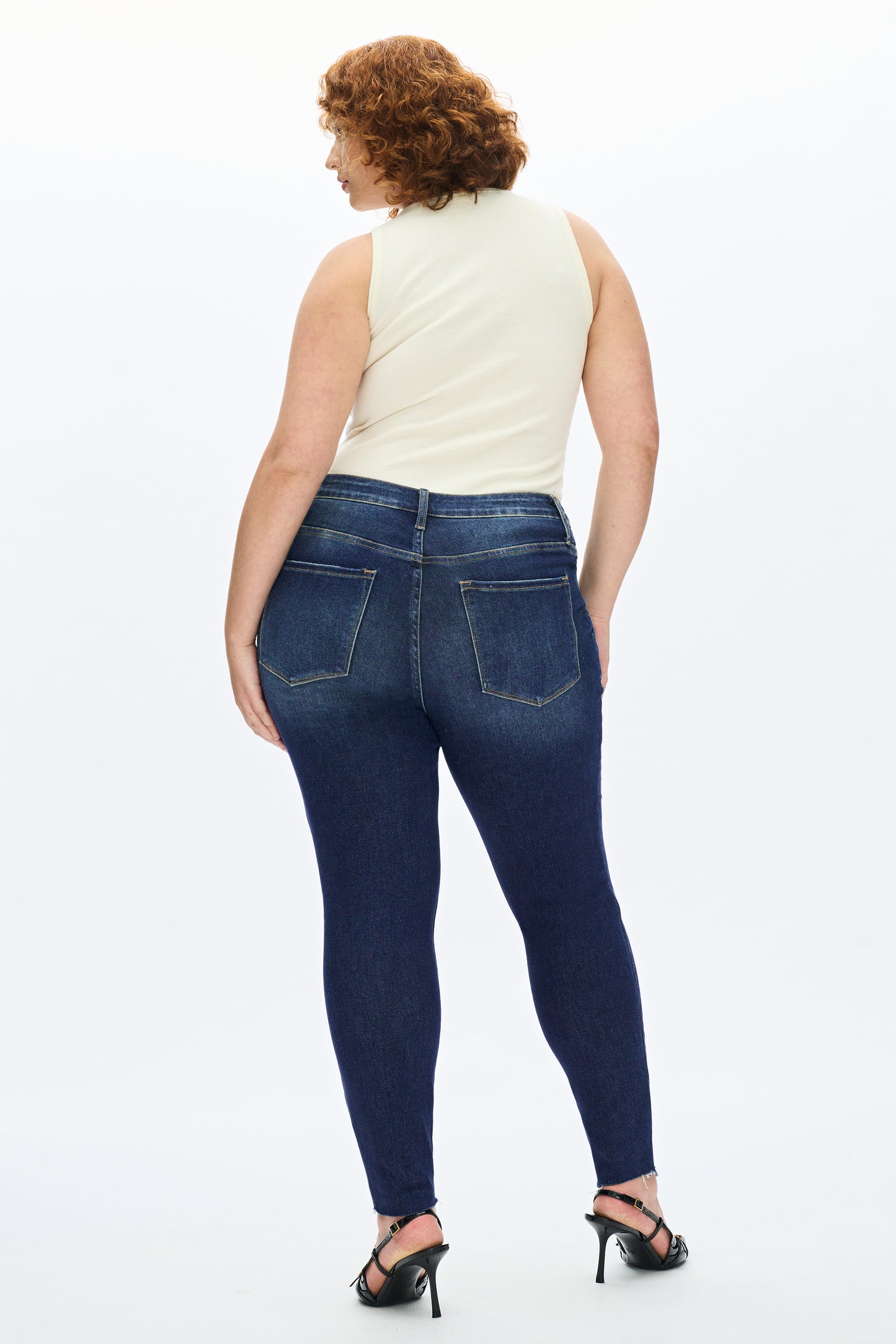 PLUS HIGH RISE SKINNY