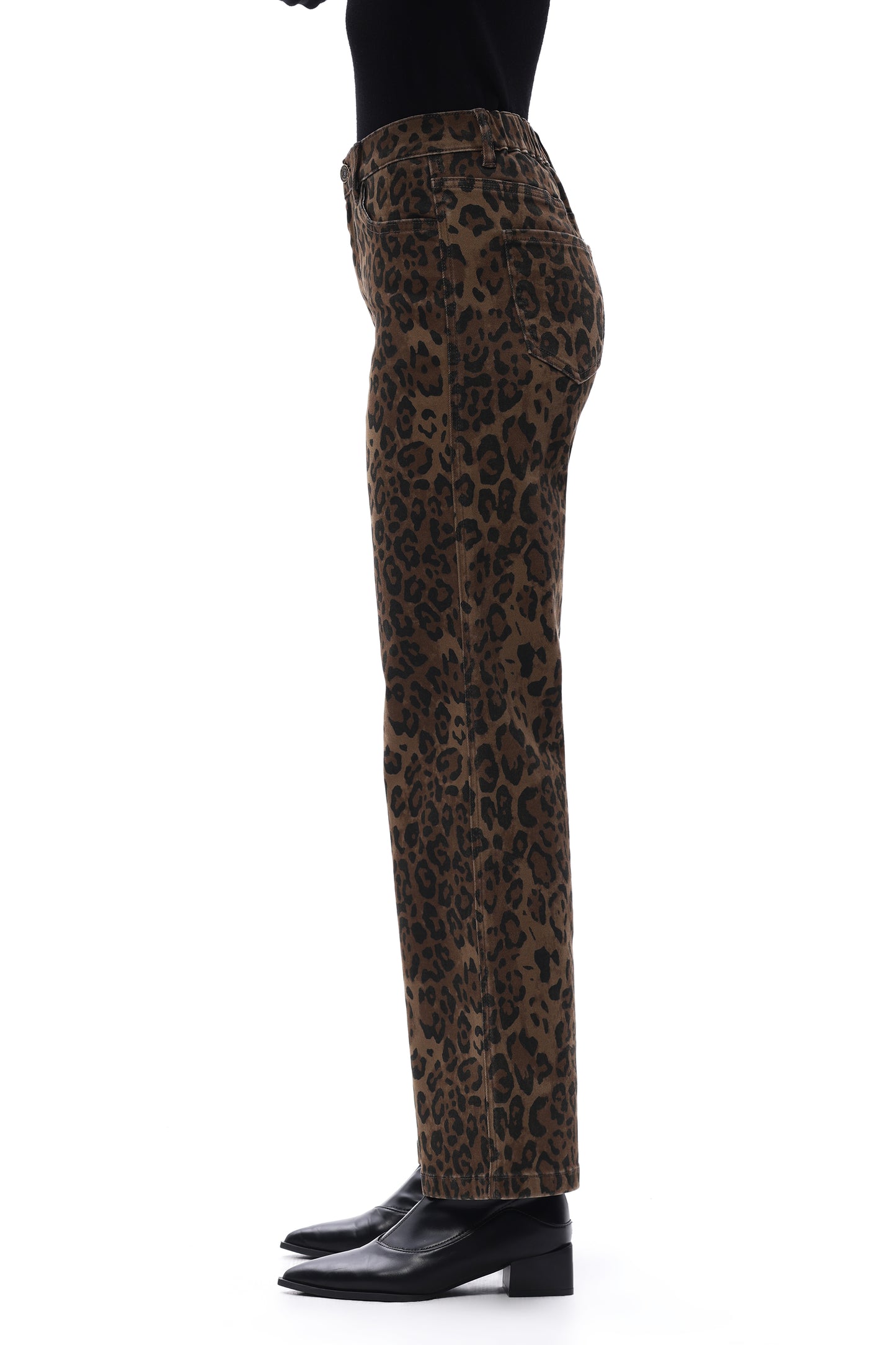 HIGH RISE RELAXED STRAIGHT PANTS