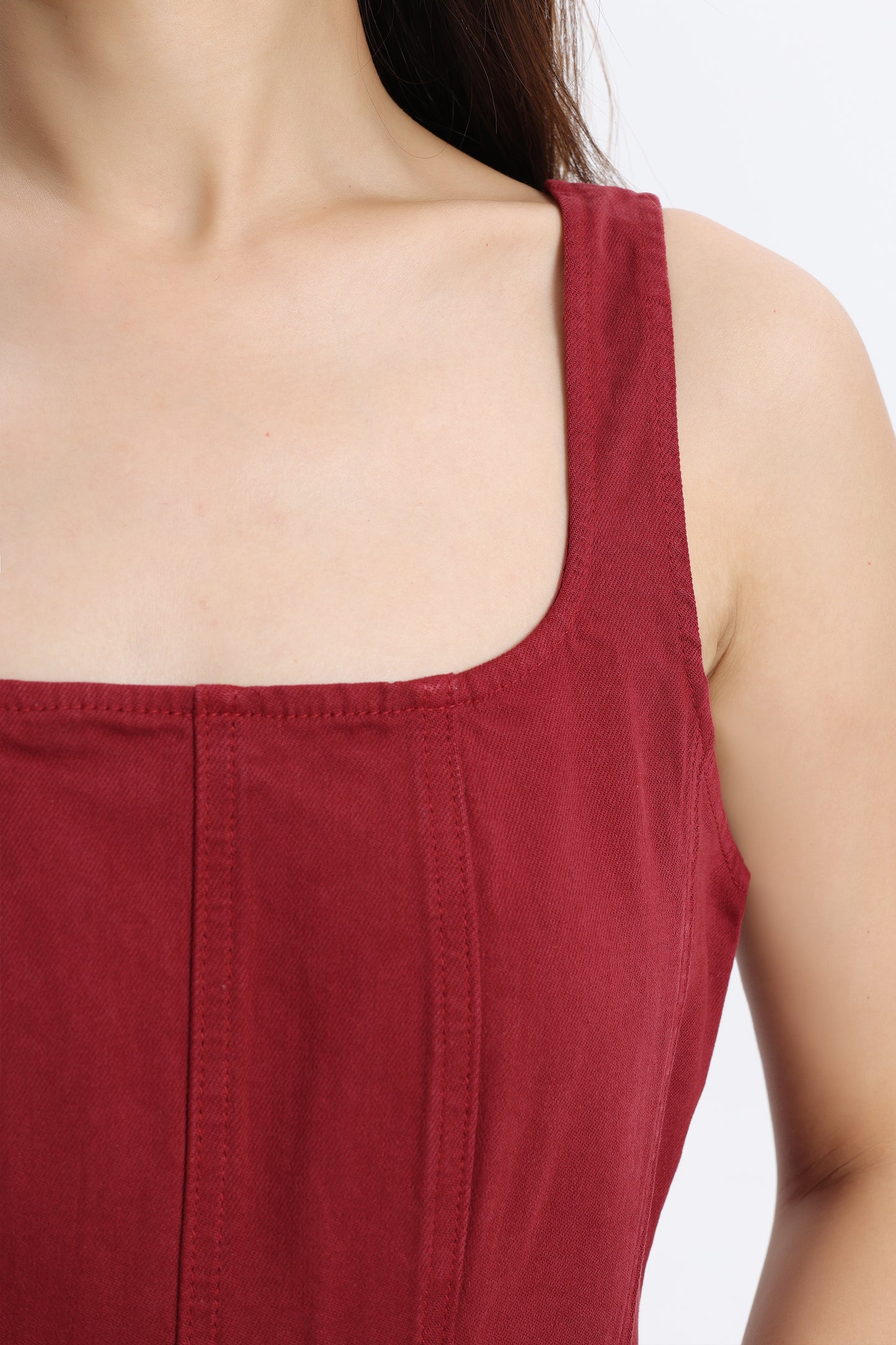 VICTORY DRESS BYK7094 CRIMSON