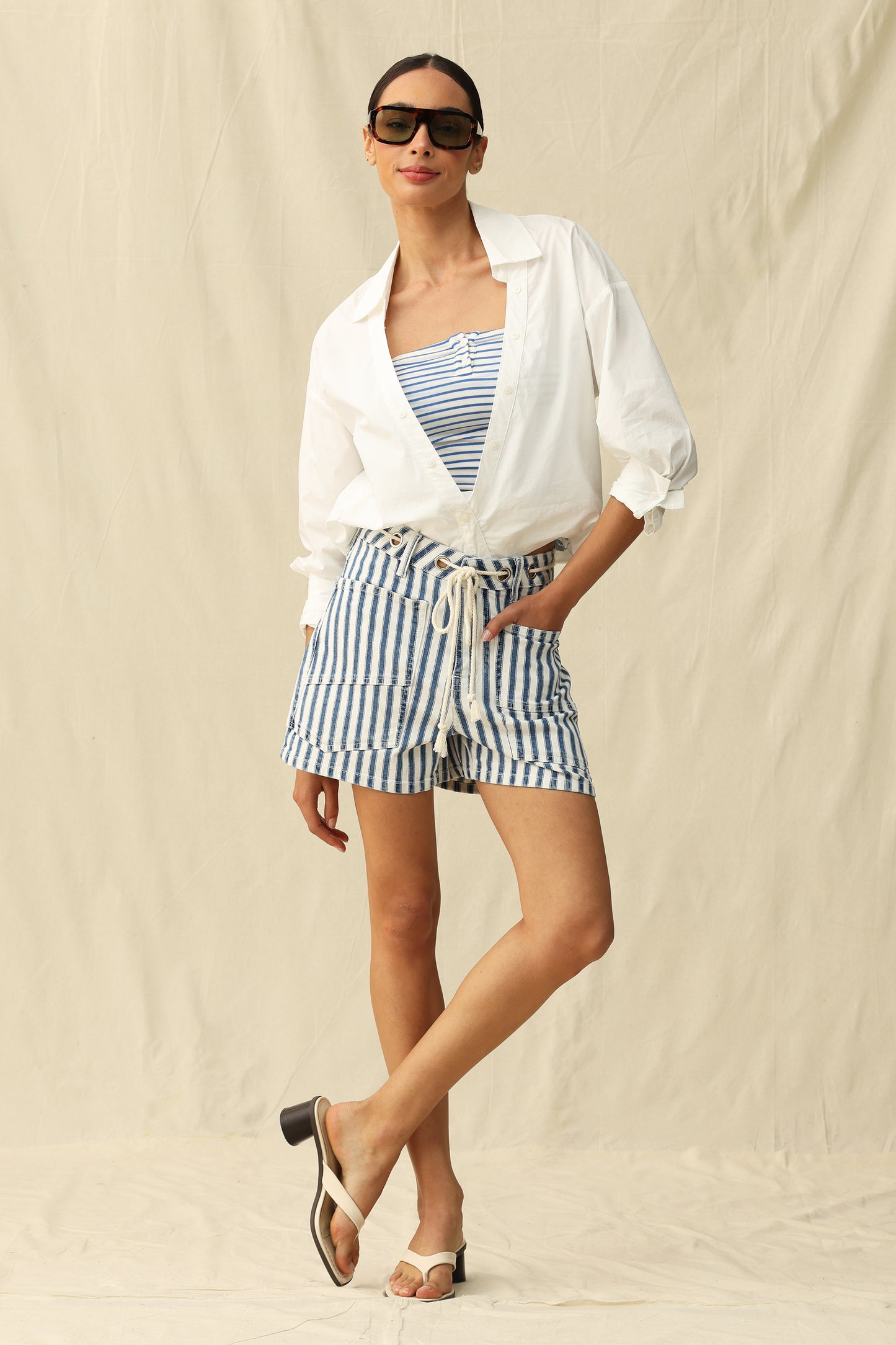 TAMSIN HIGH RISE SHORTS