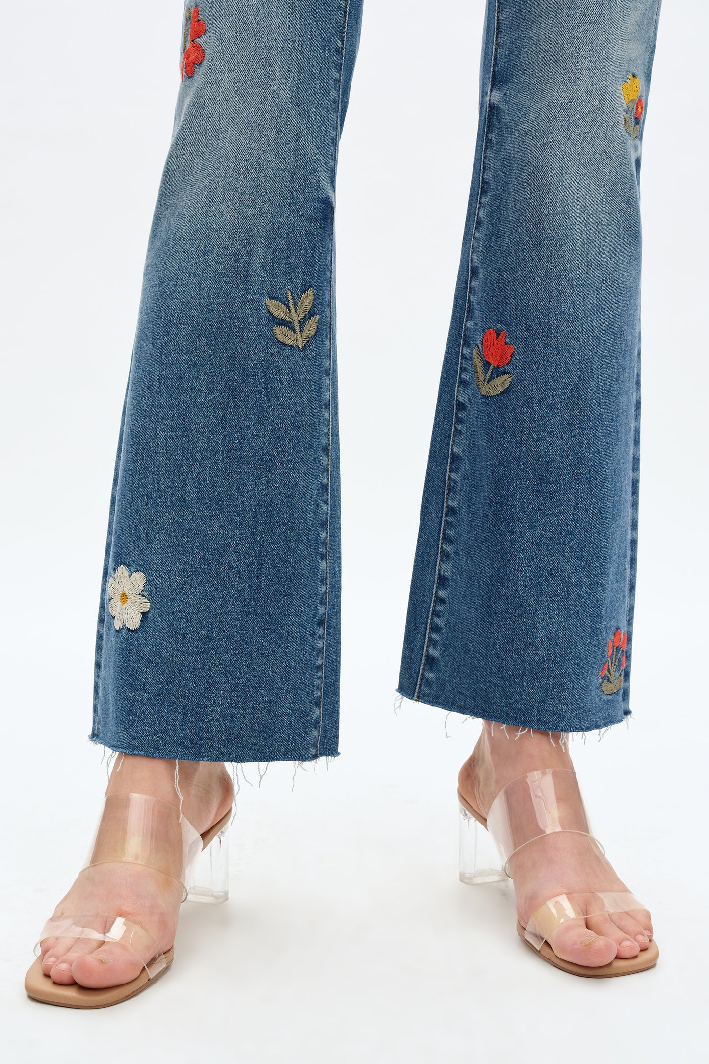 FLORA MID RISE BOOTCUT