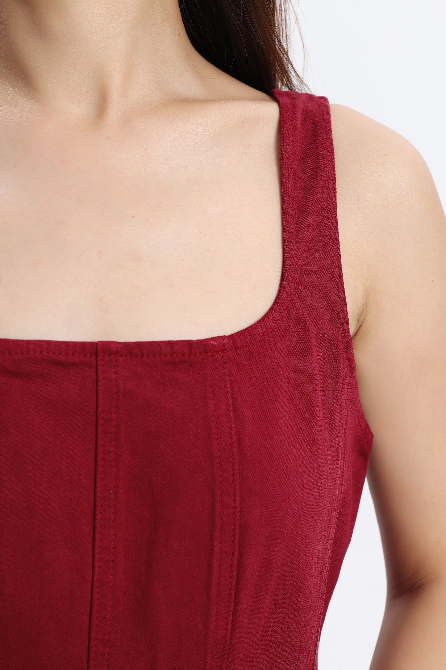 VICTORY DRESS BYK7094 CRIMSON