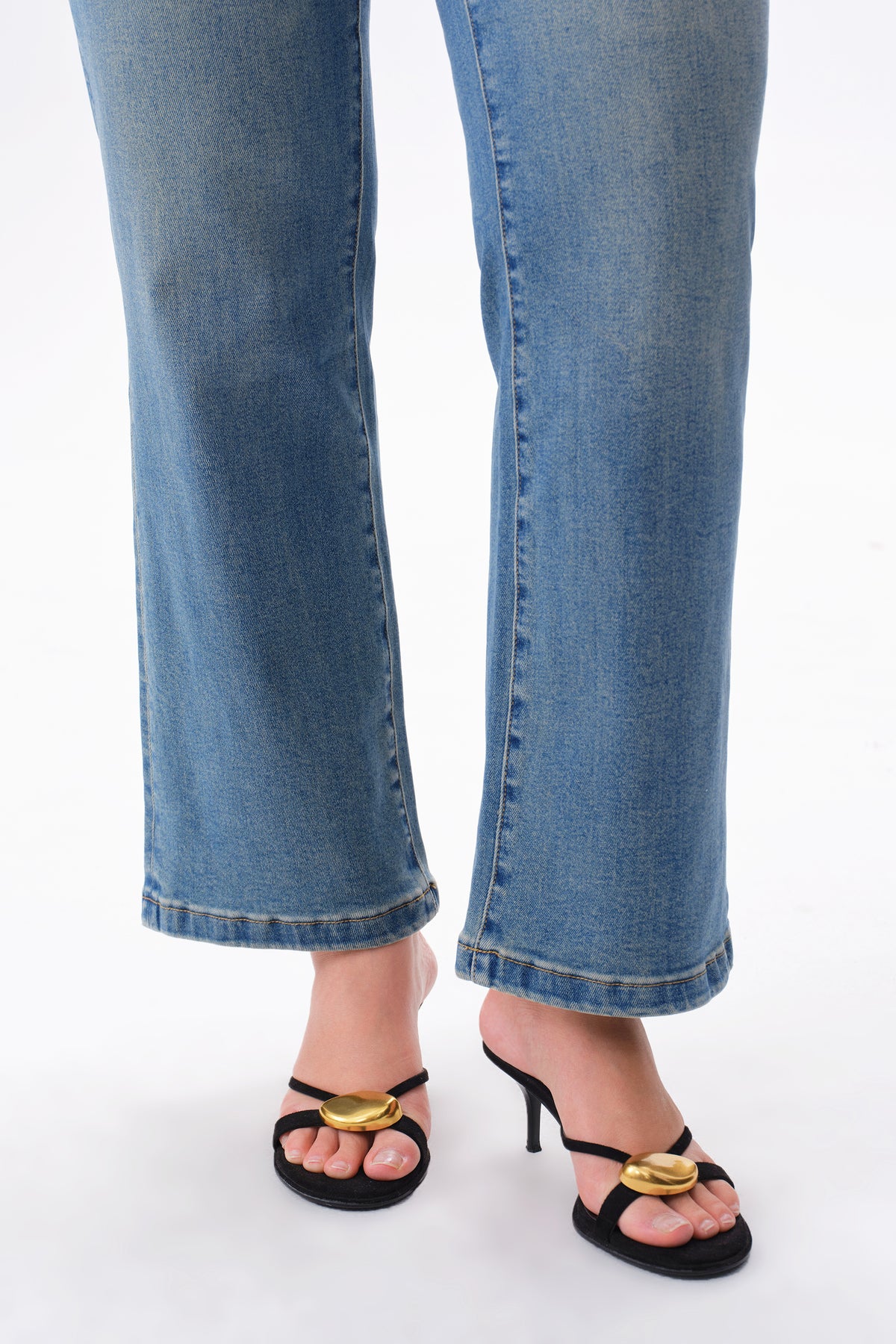 PLUS VALENTINE MID RISE FLARE