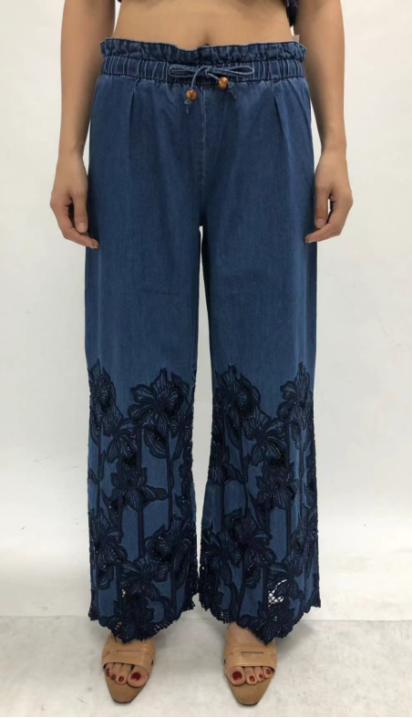 NEW YORK  HIGH RISE WIDE LEG  FULL JEANS BYW8441