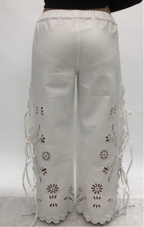 NEW YORK HIGH RISE WIDE LEG FULL PANTS BYW8435