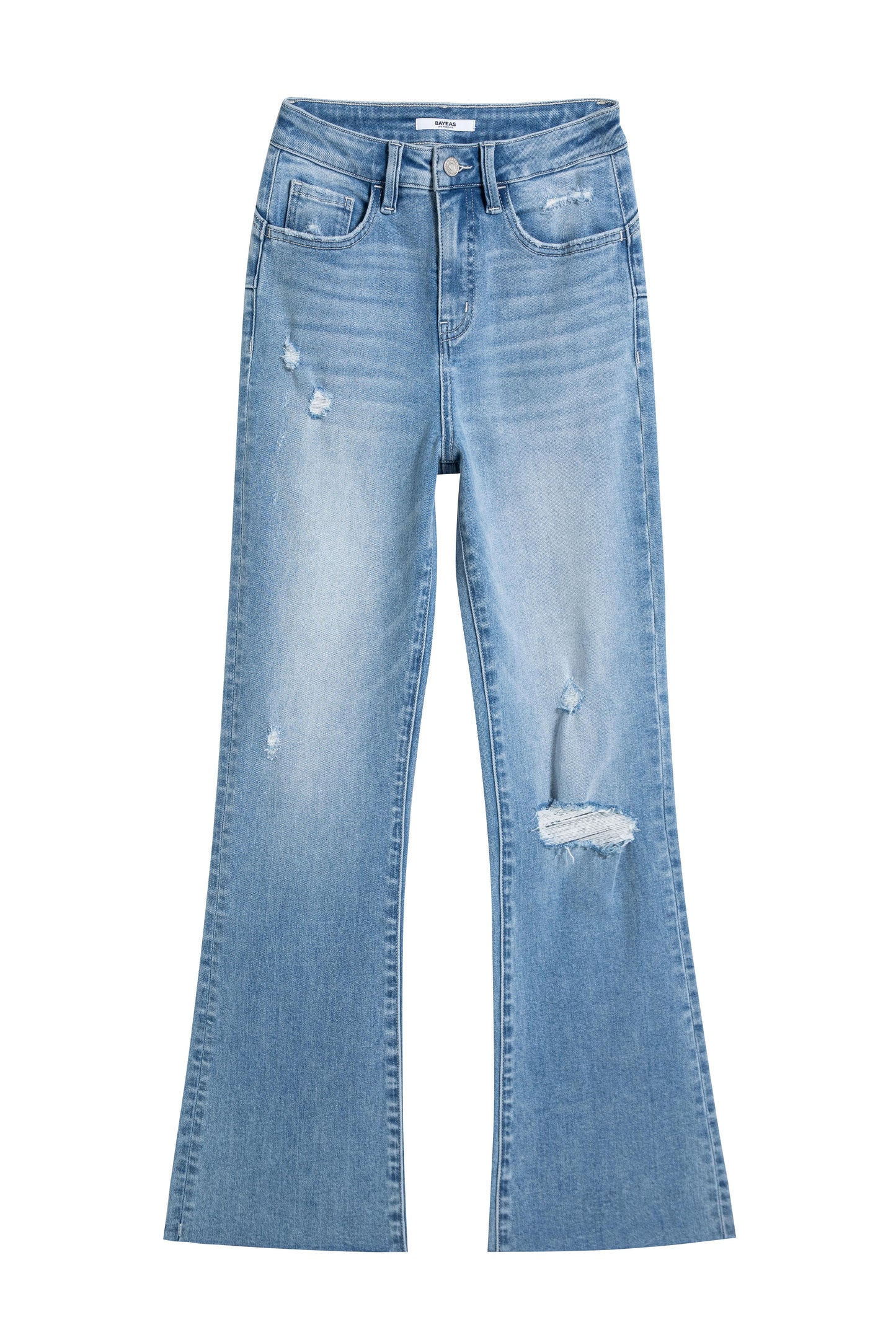 HIGH RISE BOOTCUT BYF1222 (BYMJ305) LIGHT BLUE