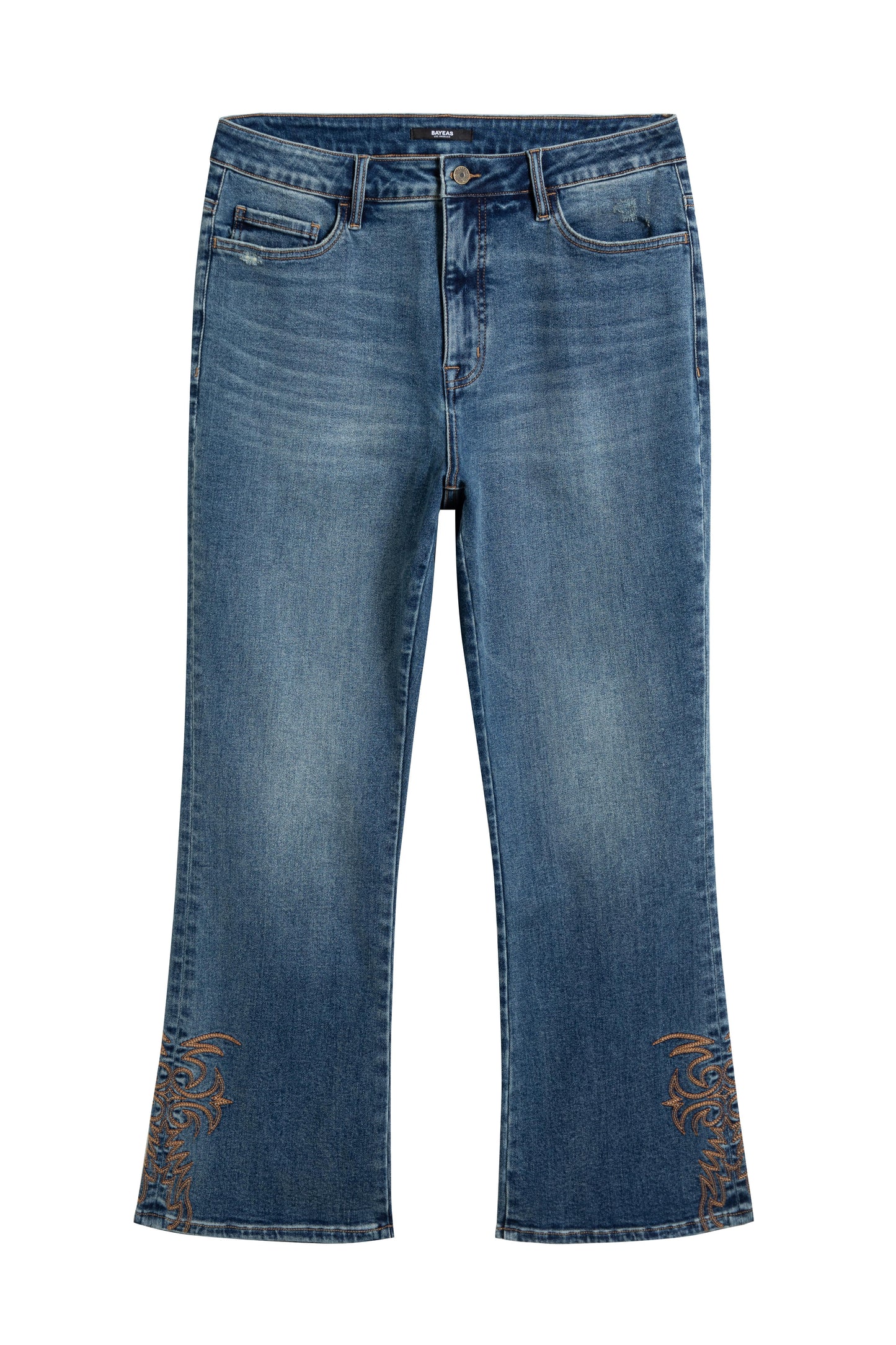 HIGH RISE BOOTCUT BYF1204 (BYMJ297) MEDIUM BLUE