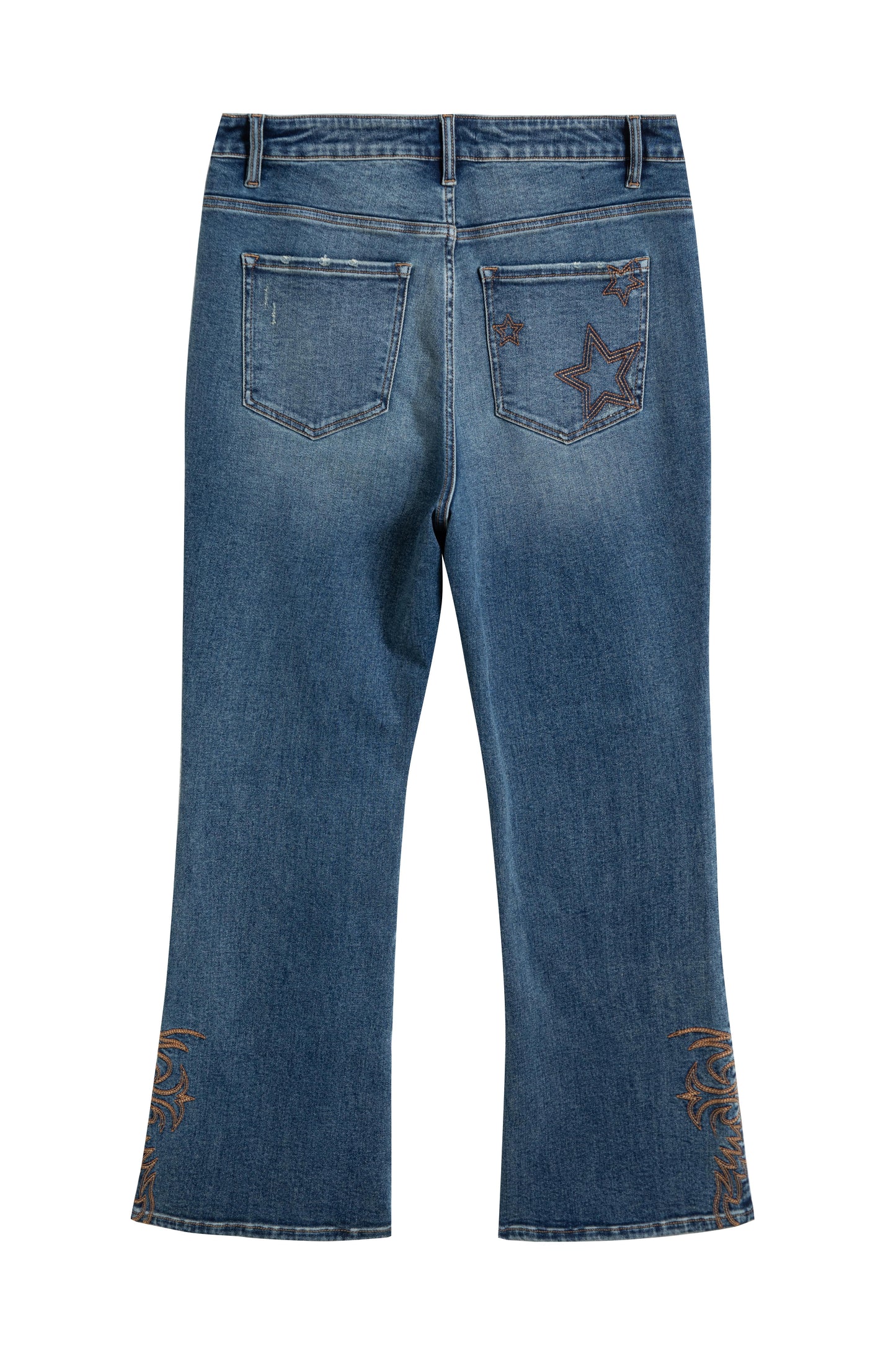 HIGH RISE BOOTCUT BYF1204 (BYMJ297) MEDIUM BLUE