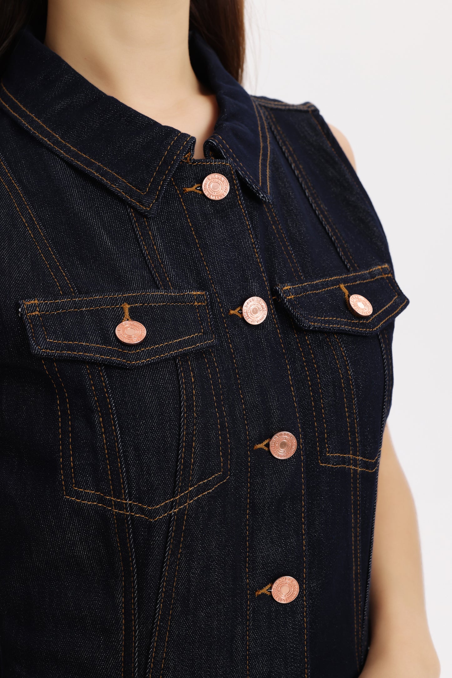 JULIA CARDIGAN DENIM DRESS