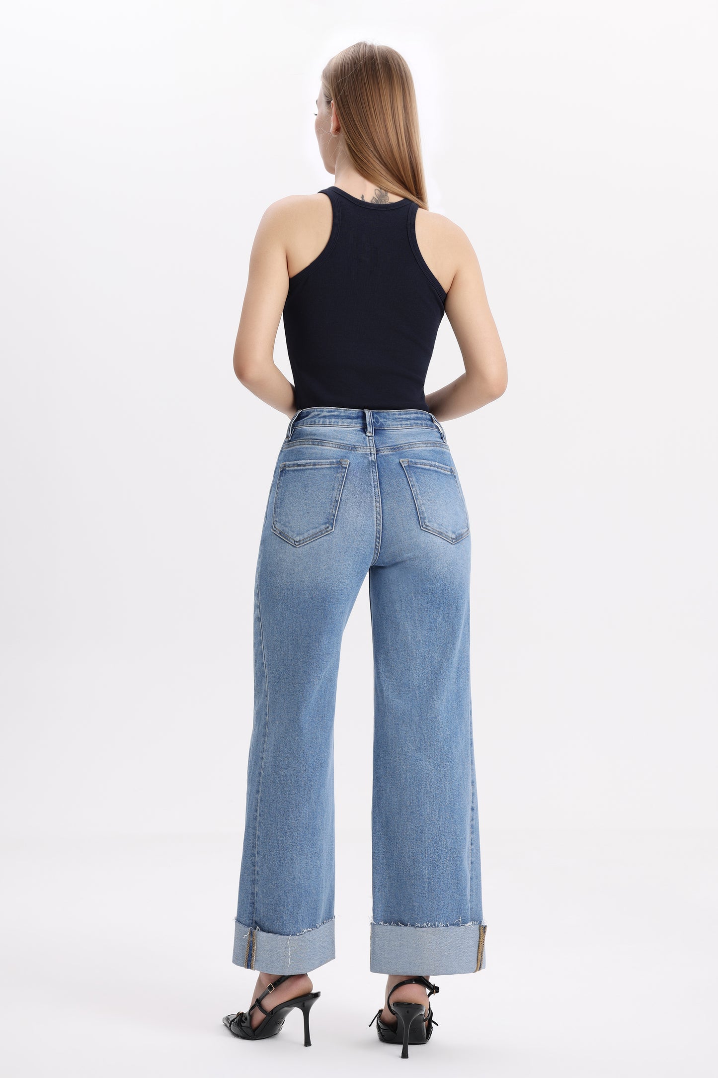 ZEPHYRINE HIGH RISE WIDE LEG