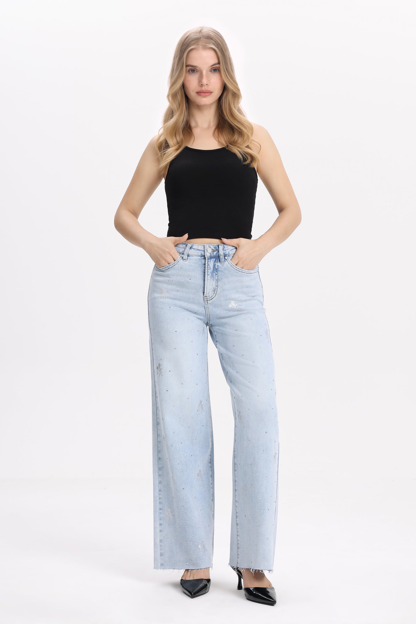 HIGH RISE WIDE LEG