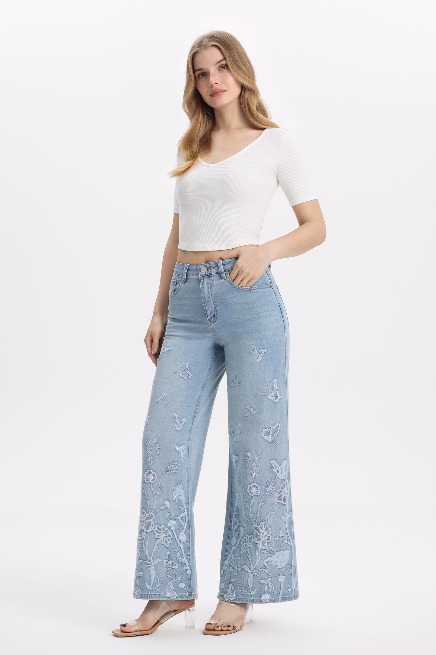 HIGH RISE WIDE LEG