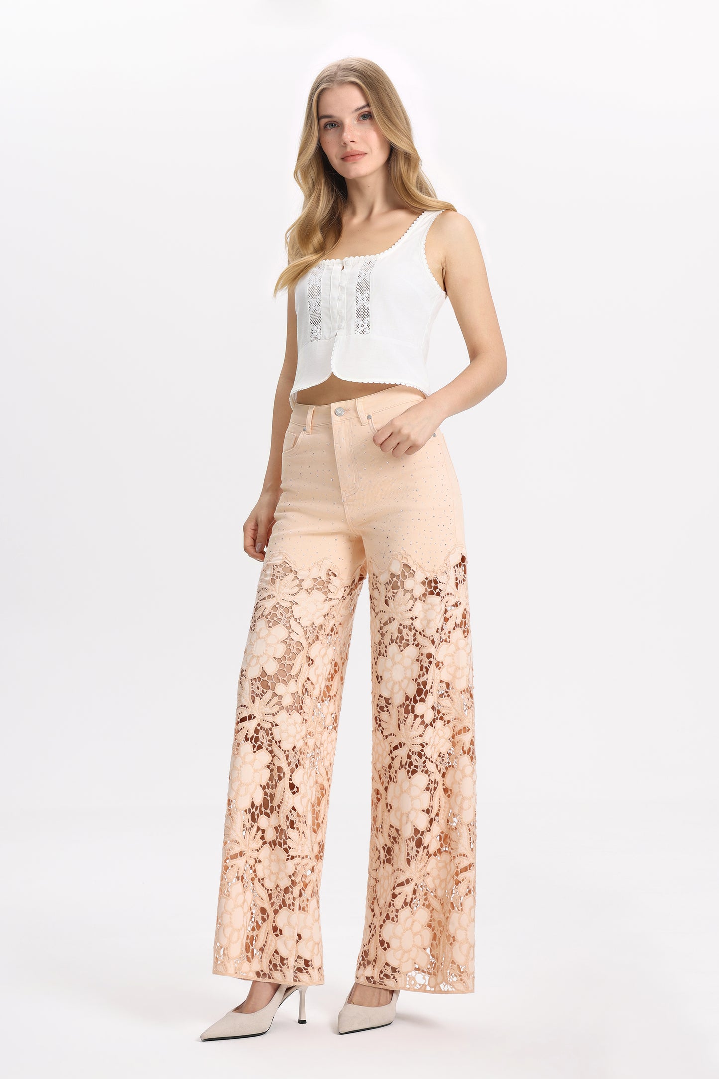 FLORA SUPER HIGH RISE WIDE LEG