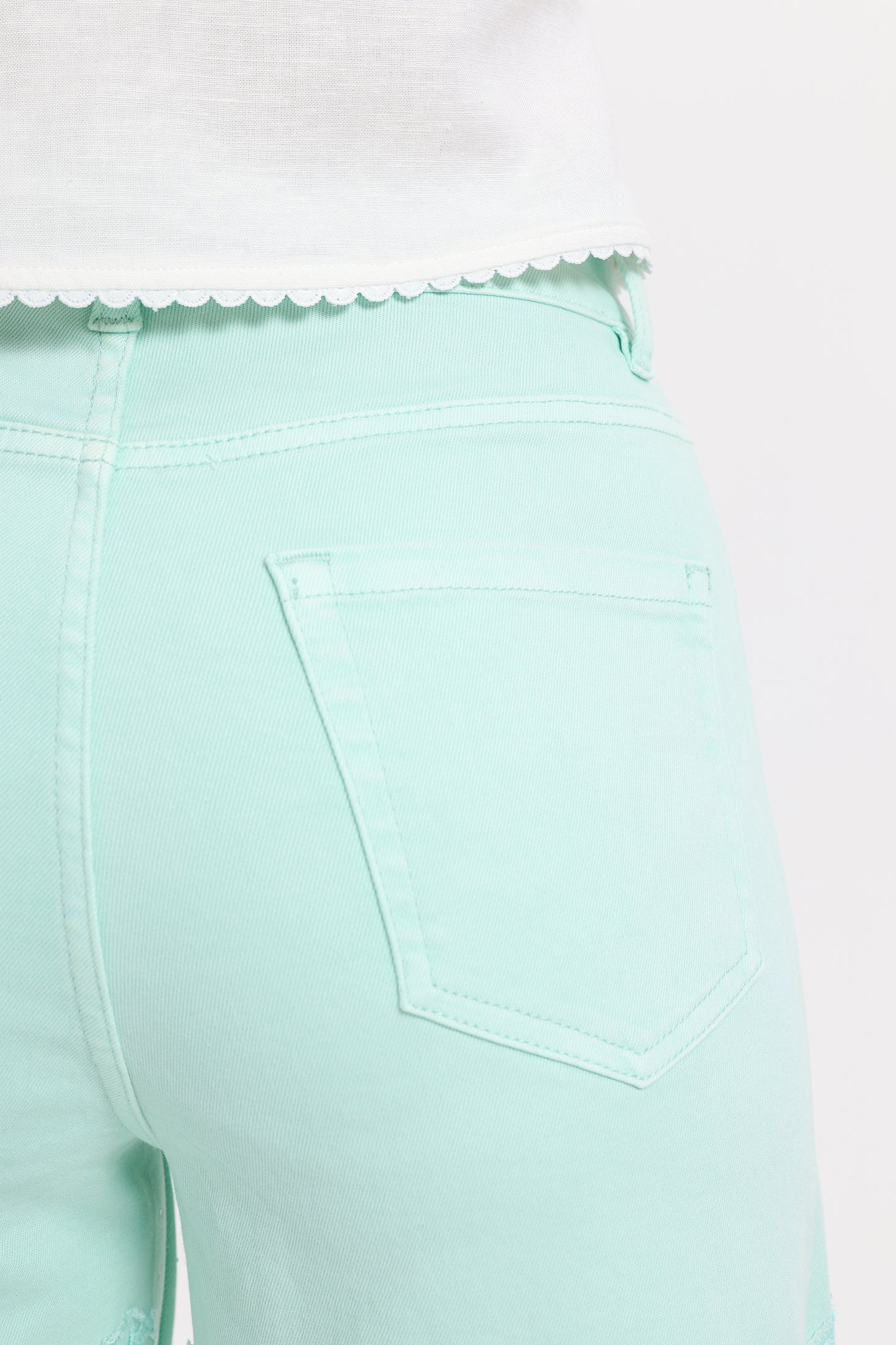FLORA SUPER HIGH RISE WIDE LEG JEANS