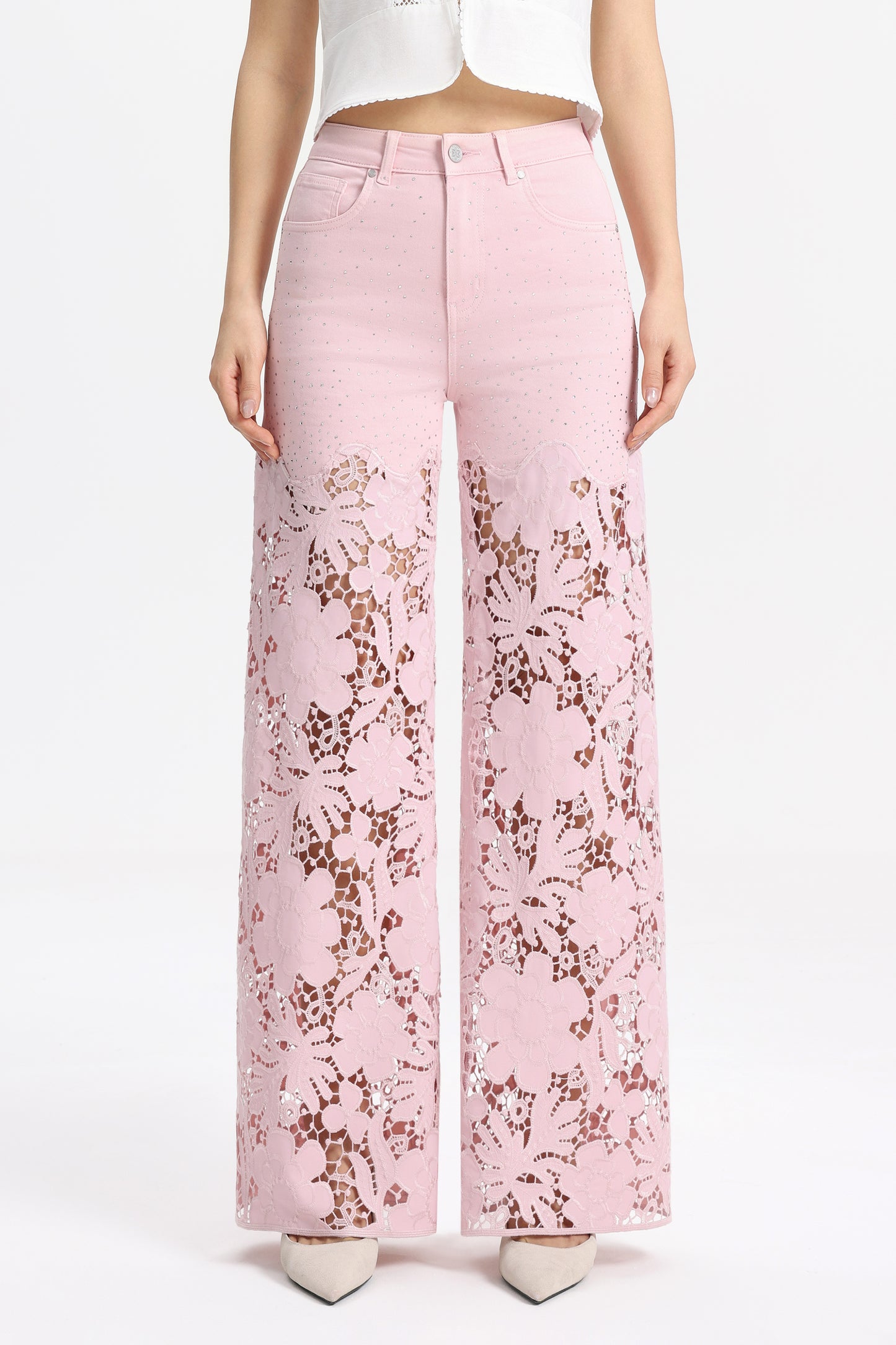 FLORA HIGH RISE WIDE LEG