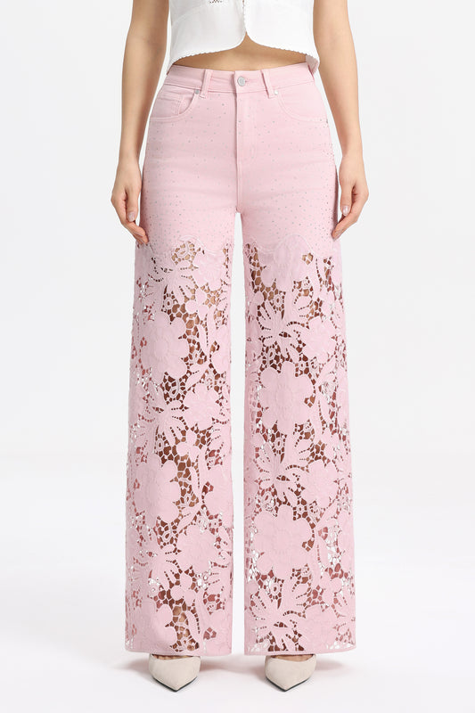FLORA HIGH RISE WIDE LEG