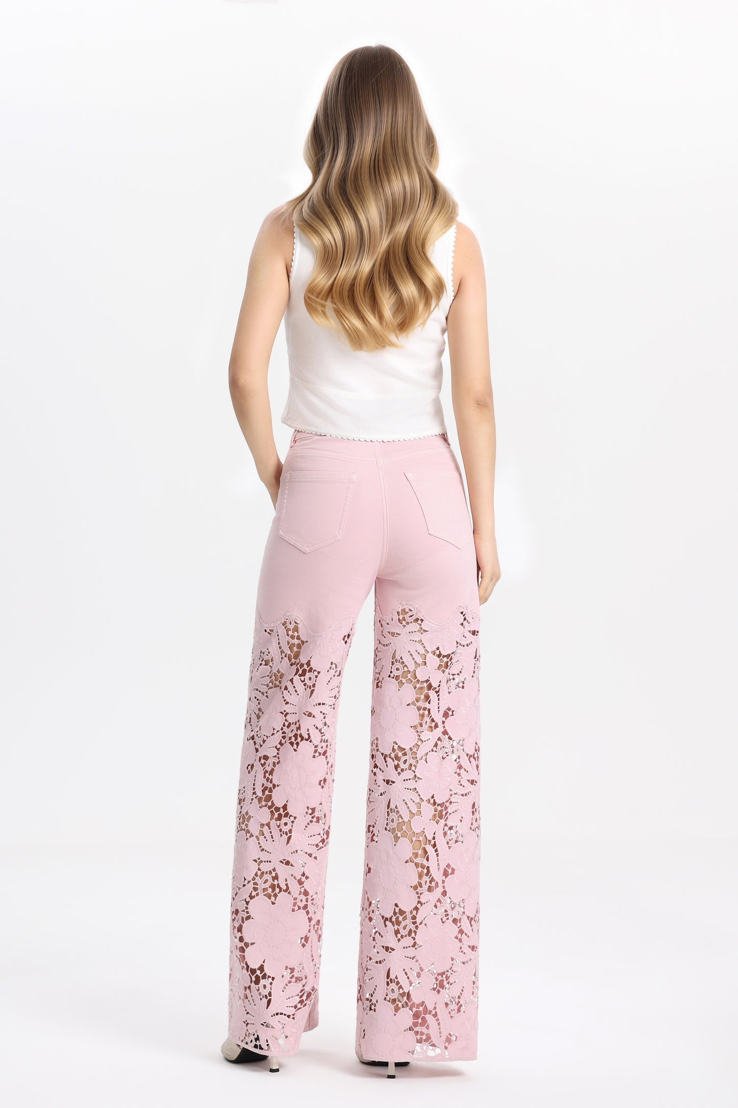 FLORA HIGH RISE WIDE LEG