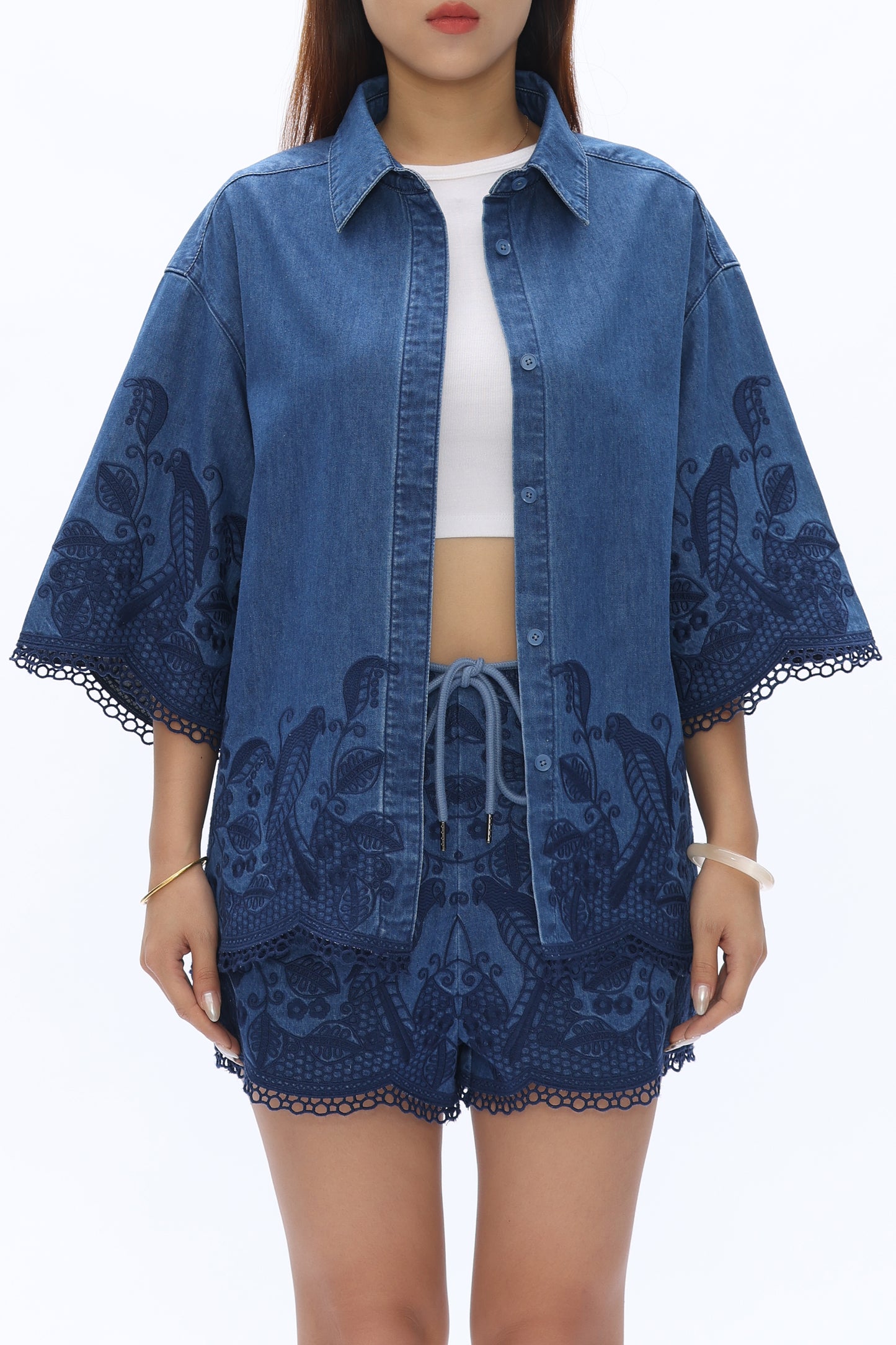 REYKJAVIK EMBROIDERED SHIRT